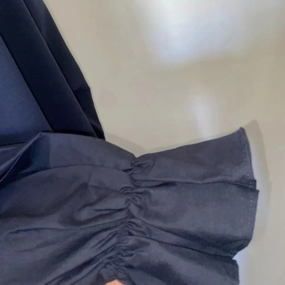 ELOQUII Plus Size Navy Blue Crewneck Oversized Sleeves Sweater 22/24 - Picture 9 of 10